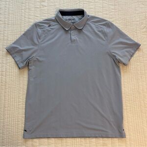 Rhone Men's Light Blue Polo Shirt